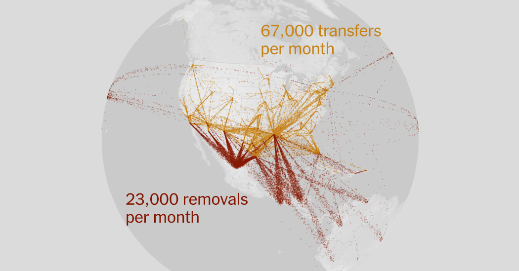The Complex Deportation Network Behind Trump’s Immigration Crackdown