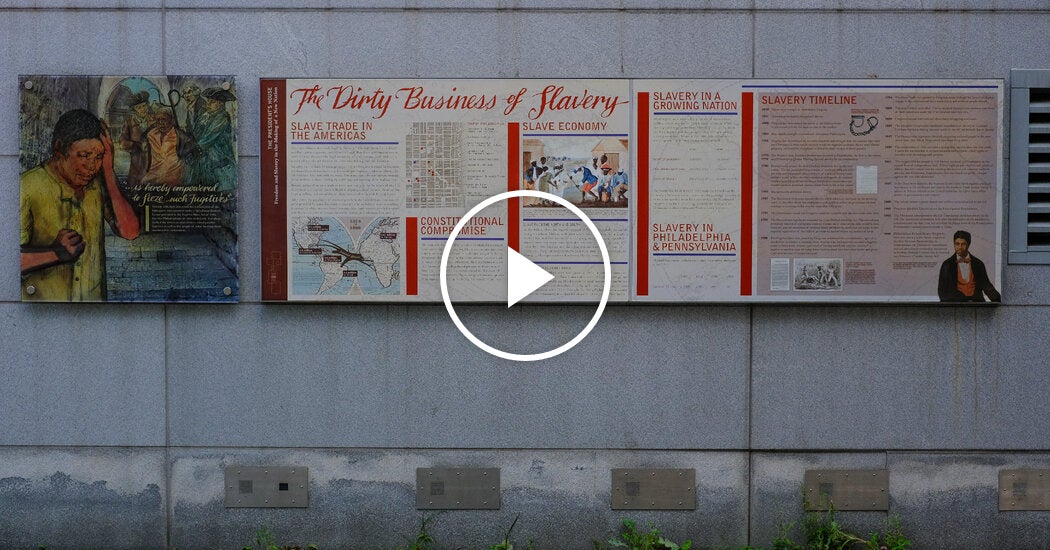 National Park Service Removes Slavery Exhibit in Philadelphia