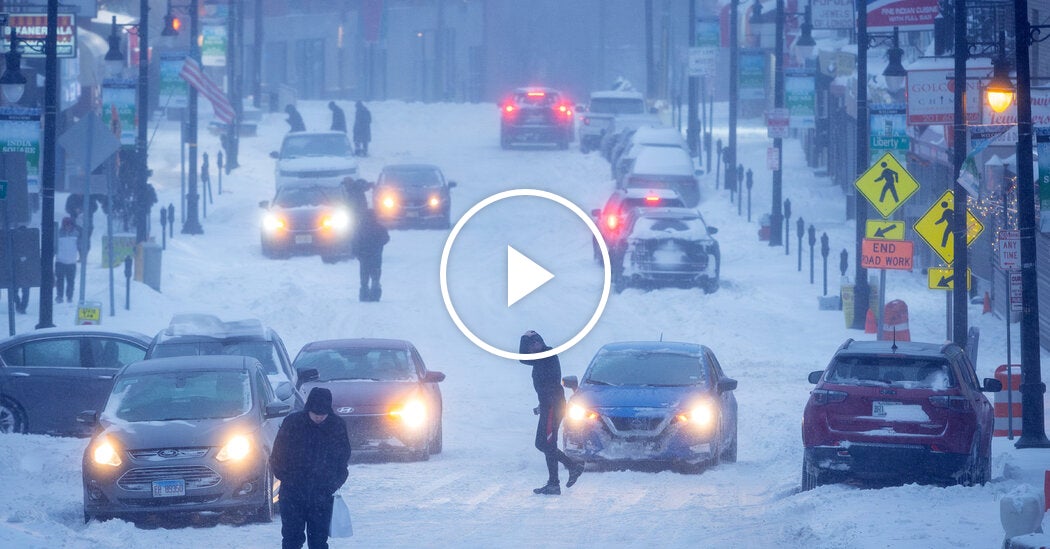 Winter Storm Blankets Eastern U.S. With Heavy Snow