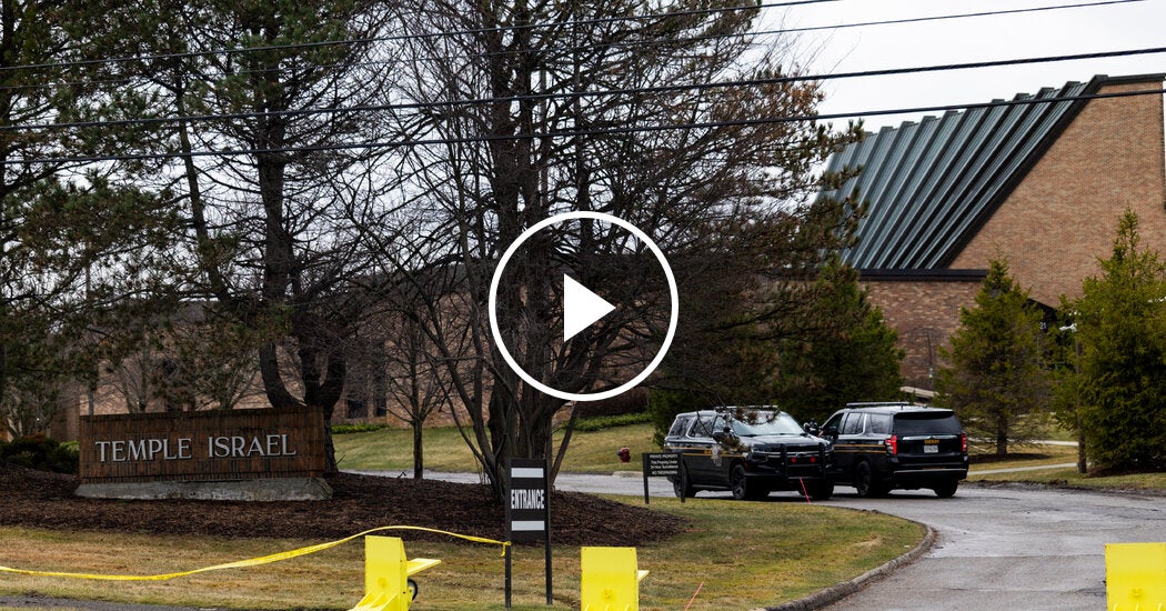 Michigan Synagogue Attacker Killed Himself During Gunfight, Officials Say