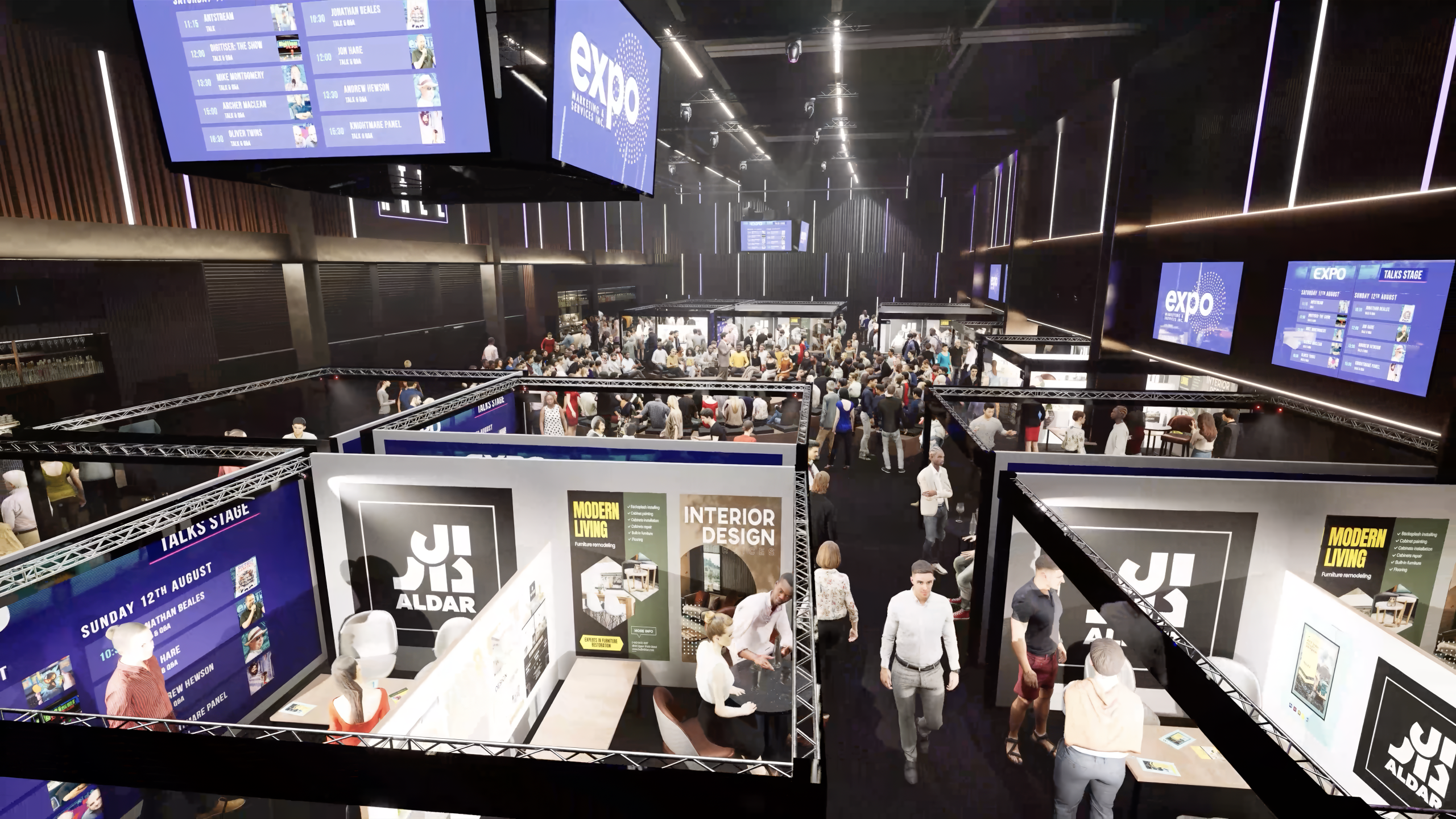 Exhibitions at the Etihad Campus & Medlock Square