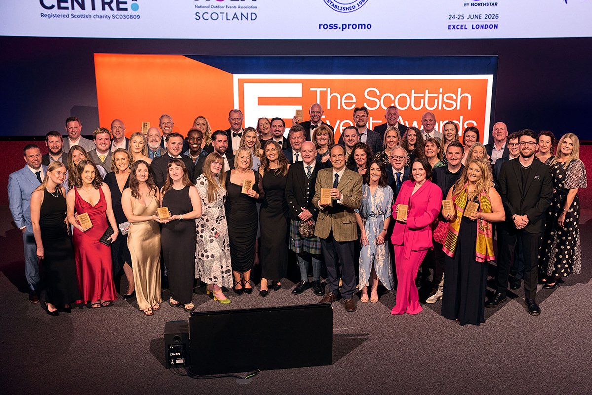 Scottish Event Awards 2026 celebrates industry excellence and emerging talent