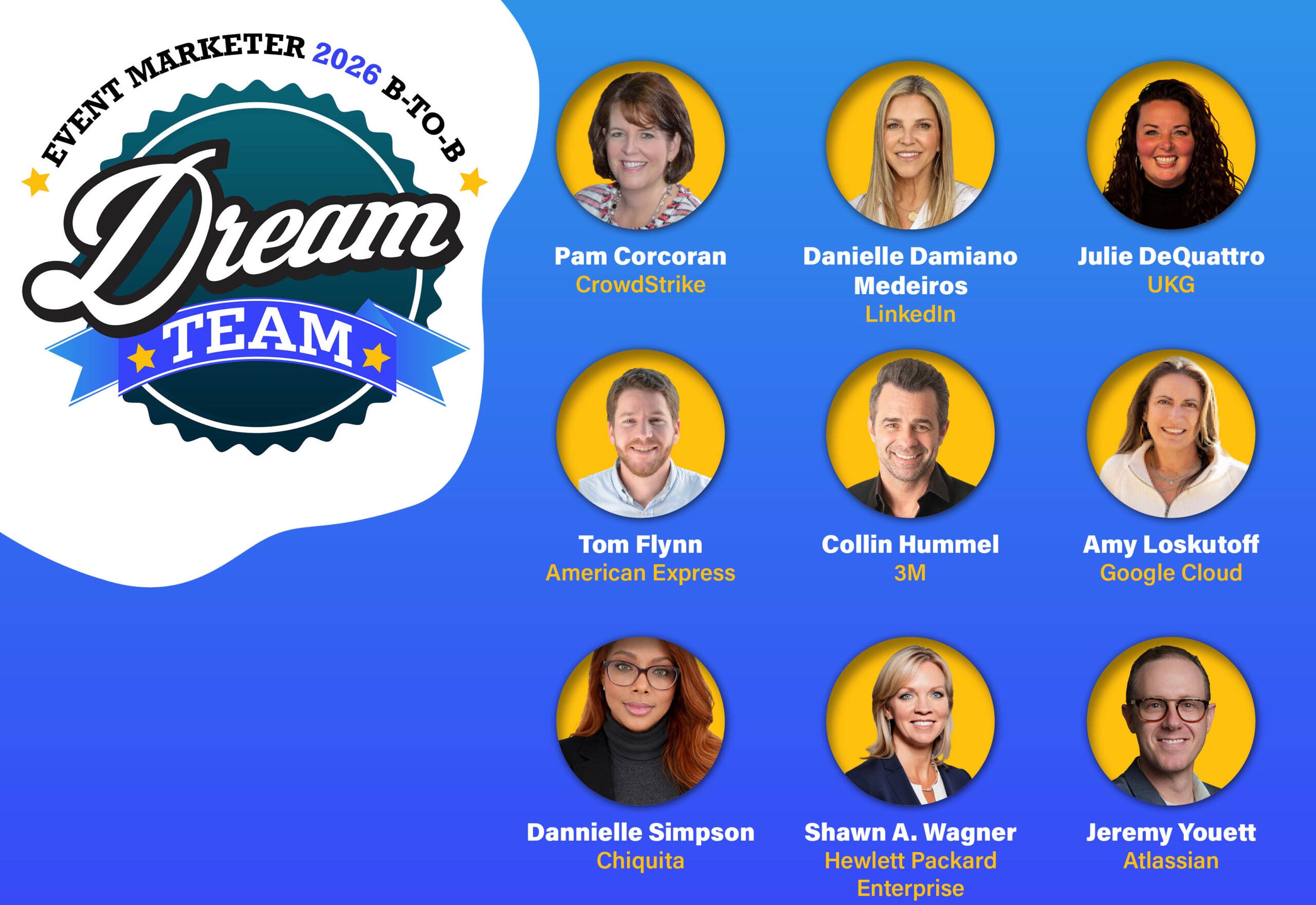 Meet the 2026 B-to-B Dream Team
